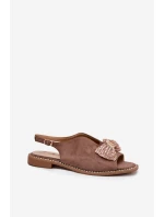 Sandále model 215709 Krok vo veľkom štýle Sandále model 215709 Krok vo veľkom štýle