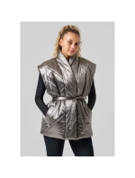 CASALL Mellow Wrap Quilt Vest sivá