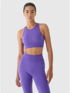 Bezšvová tréningová podprsenka so strednou podporou 4F x anna lewandowska 4F 4FALSAW24USBAF169-51S