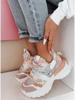 Dámske tenisky na vysokej platforme BEASTAR farebné FashionStreet ZY0832 Dámske tenisky na vysokej platforme BEASTAR farebné FashionStreet ZY0832