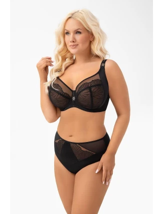 Gorsenia F007 Lotta Black S-4XL nohavičky