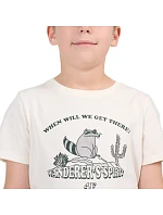 Chlapčenské tričko 4F M2815 broken white 4FJWSS26TTSHM2815 11S