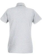 Fruit of the Loom Lady-Fit Premium Polo Dámske piké polo 16.3030 melírovaná šedá