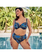 Štýl Hermine - Vrchný diel plaviek 8795-1 Blue Denim - RosaFaia Štýl Hermine - Vrchný diel plaviek 8795-1 Blue Denim - RosaFaia