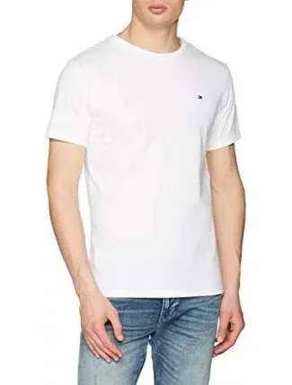 Pánske tričko s krátkym rukávom UM0UM00557-100 white - Tommy Hilfiger Pánske tričko s krátkym rukávom UM0UM00557-100 white - Tommy Hilfiger