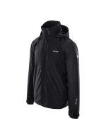 Pánska bunda Helmo Black - Hi-Tec Pánska bunda Helmo Black - Hi-Tec