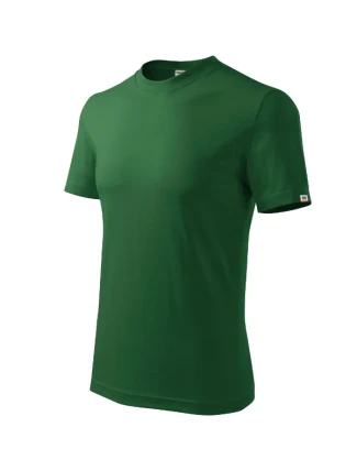 Base tričko unisex fľaša zelená 06 (etiketa značky)