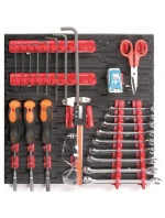 SADA DRŽIAKOV ZÁVESOV NA PRACOVNÚ DOSKU 20KS KISTENBERG