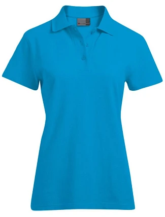 Promodoro 4005 Dámske piqué polo „Superior“ 40.4005 tyrkysové