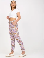 Nohavice D73771M61869M svetlo fialové