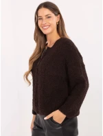 Jumper MI SW 3WB219.21 tmavohnedý