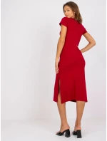 Šaty RV SK 7671.08 tmavo červená