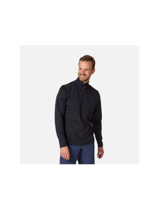 Rossignol Skpr 1/2 mikina na zips Black