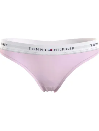 Dámske tangá s logom UW0UW03835TOG svetloružové - Tommy Hilfiger Dámske tangá s logom UW0UW03835TOG svetloružové - Tommy Hilfiger