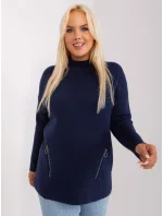 PM SW PM717 Sveter.20 tmavo modrá