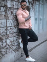 FashionStreet pánska ružovo-čierna tepláková súprava AX0743