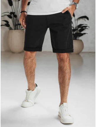 Pánske džínsové šortky čierne FashionStreet SX2547