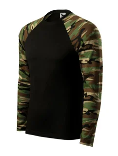 Košeľa Rimeck Camouflage LS M MLI-16633 camouflage brown pánske