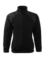 Bunda Hi-Q fleece unisex black 01 (štítok značky)