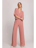 Dámsky overal S395 svetlohnedý - Stylove Dámsky overal S395 svetlohnedý - Stylove