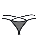 Dámske magické tangá Vila Blanes Crotchless tangá beige - Obsessive Dámske magické tangá Vila Blanes Crotchless tangá beige - Obsessive