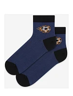 Tenké farebné ponožky 11-15 rokov chlapec 244.N59