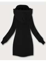 Dámska mikina so stojačikom a kapucňou LHD čierna (AMG-171) Dámska mikina so stojačikom a kapucňou LHD čierna (AMG-171)