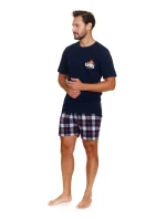Pánske pyžamo 7201 modré - Doctornap