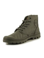 Topánky Palladium PAMPA HI COATED U 74375-377-M Dusky Green