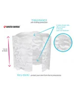 Čipkované pásy na stehná - Sesto Senso