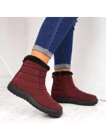 Dámske nepremokavé snehové topánky 9SN26-1467 EVE181C Burgundy - NOVINKY Dámske nepremokavé snehové topánky 9SN26-1467 EVE181C Burgundy - NOVINKY