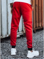 Pánske tepláky červené UX4421