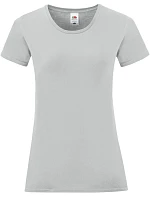 Fruit of the Loom Lady-Fit Iconic 150 T Dámske tričko 16.1432 zinc Fruit of the Loom Lady-Fit Iconic 150 T Dámske tričko 16.1432 zinc