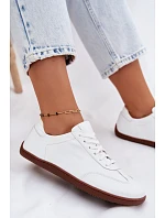 Kožené dámske tenisky Barefoot Zazoo N1243 White