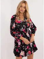 Šaty DHJ SK 19861 4.28 čierno-červené