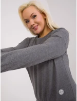 Blúzka RV BZ 9258.22 tmavosivá