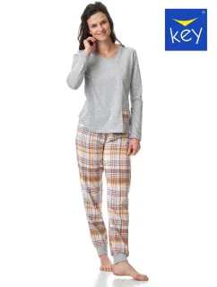 Dámske pyžamo Key LNS 458 B23 Flanel S-XL