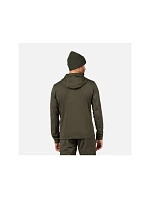 Pánska mikina ROSSIGNOL Mid Layer Stretch Hoodie, zelená Pánska mikina ROSSIGNOL Mid Layer Stretch Hoodie, zelená