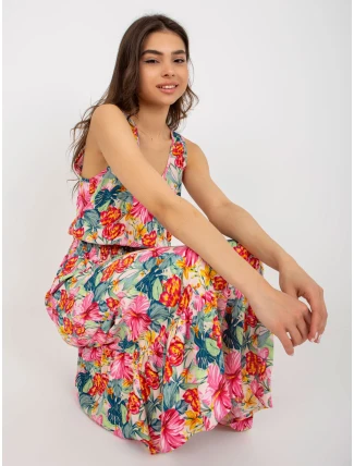 Šaty D73771R30391A koralová