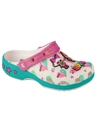 Crocs LOL Surprise Diva Girls Classic Clog Jr Clogs 209466-100 Crocs LOL Surprise Diva Girls Classic Clog Jr Clogs 209466-100