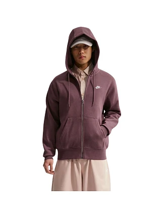 Pánska mikina Nike Club BB FZ Hoodie, hnedá, FN3861 502 Pánska mikina Nike Club BB FZ Hoodie, hnedá, FN3861 502