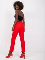 DHJ nohavice SP 13926.02 červená