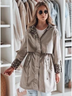 Dámska prechodná bunda PANTER beige FashionStreet TY4801 Dámska prechodná bunda PANTER beige FashionStreet TY4801