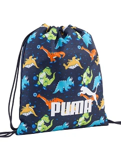 Taška na topánky Puma Phase Aop Small, tmavomodrá / dinosaury 91325 14