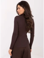 Blúzka RV BZ 7182.01P tmavohnedá