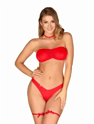 Vianočný kostým Kissmas set - Obsessive