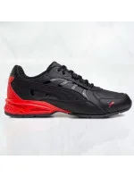 Pánska športová obuv Respin Sl M 368846 07 Black with Red - Puma