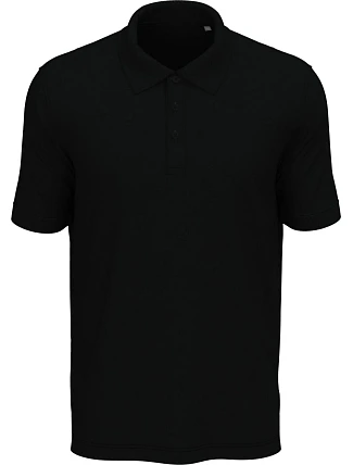 Stedman Lux Polo Pánske piqué polo „Lux“ 05.9060 čierna opálová Stedman Lux Polo Pánske piqué polo „Lux“ 05.9060 čierna opálová