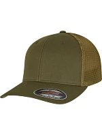 Flexfit 6511 6-panelová čiapka typu Trucker „Mesh“ 55.6511, farba moss green Flexfit 6511 6-panelová čiapka typu Trucker „Mesh“ 55.6511, farba moss green