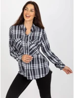 Blúzka D70039Z11082A tmavo šedá